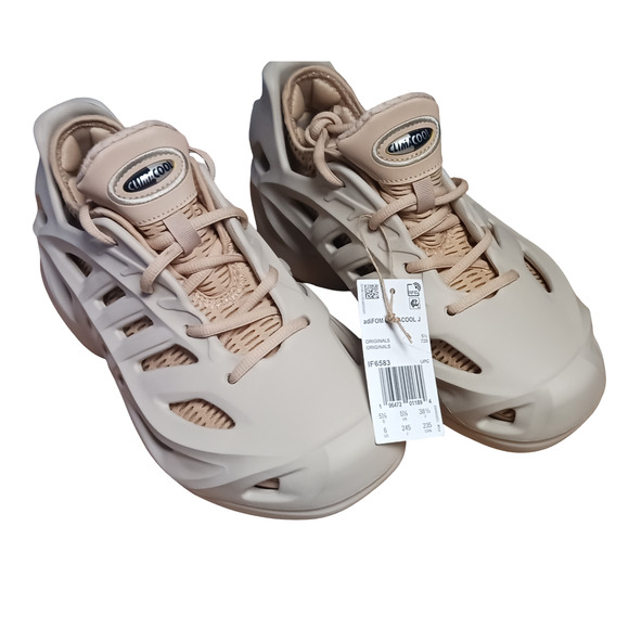 adidas adiFOM CLIMACOOL J Unisex Kids Shoes Beige Size 6 (IF6583) New - Picture 4 of 16